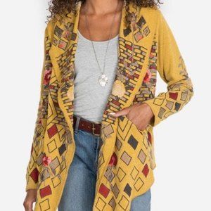 JOHNNY WAS Lisry Hoodie Cardigan - NWT and gift box!